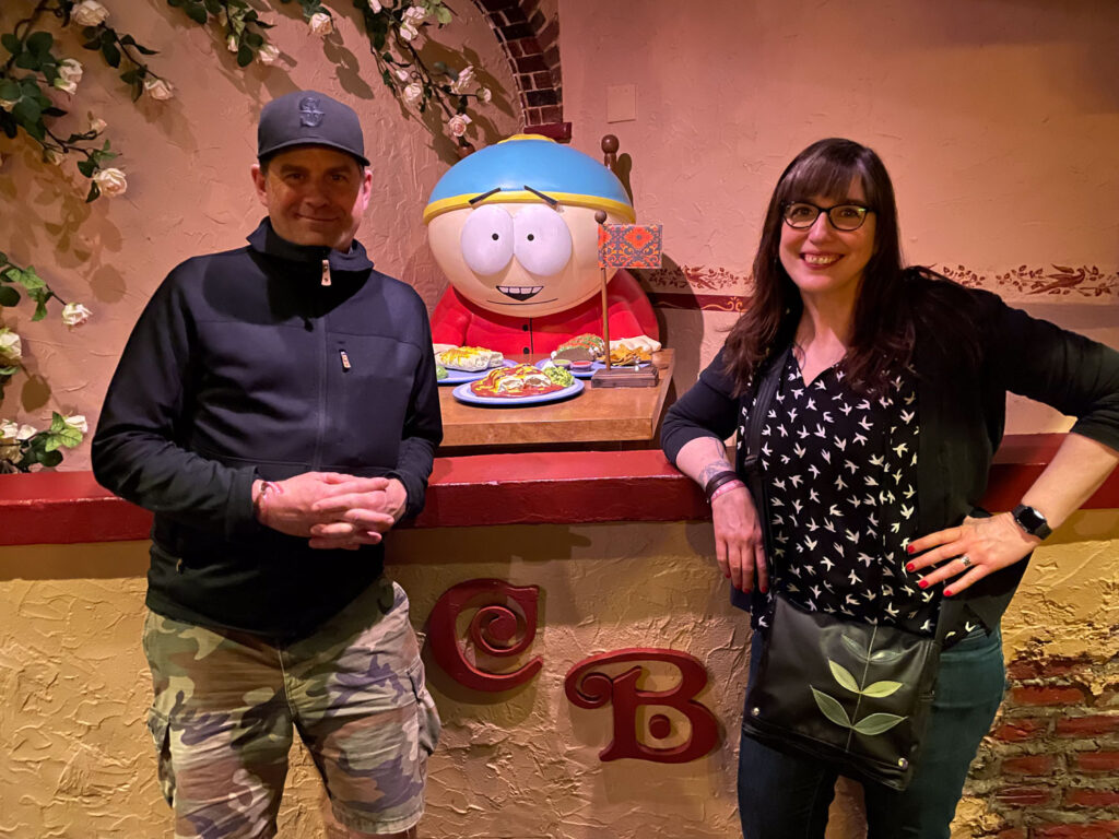 Casa Bonita in one of my new Roscoe Blouses!