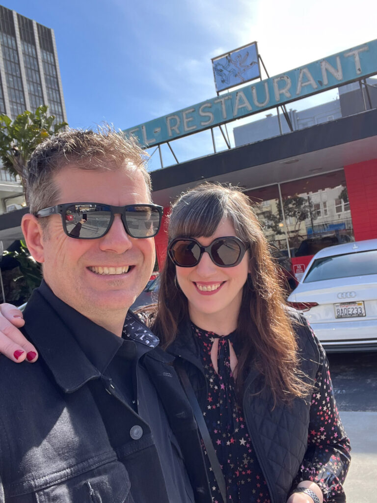 Wearing my Sudley Dress to see Nick Cave!